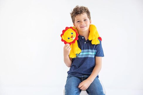 Rory The Lion – Interactive Plush Toy for Kids with Roaring Sound, Soft Weighted Stuffed Animal with Removable Voice Box, Ages 3+ in Saudi Arabia