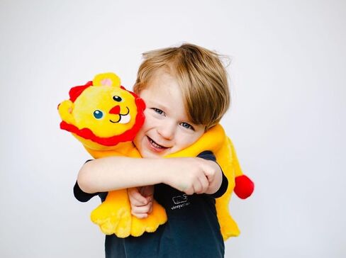 Rory The Lion – Interactive Plush Toy for Kids with Roaring Sound, Soft Weighted Stuffed Animal with Removable Voice Box, Ages 3+ in Saudi Arabia