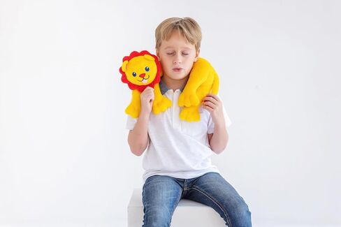 Rory The Lion – Interactive Plush Toy for Kids with Roaring Sound, Soft Weighted Stuffed Animal with Removable Voice Box, Ages 3+ in Saudi Arabia