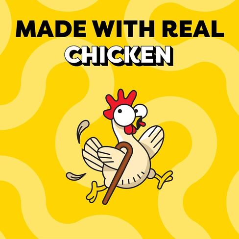 Temptations Puree Senior Cat Treats Lickable, Tasty Chicken Flavor, 4 Pouches (Pack of 11) in Saudi Arabia