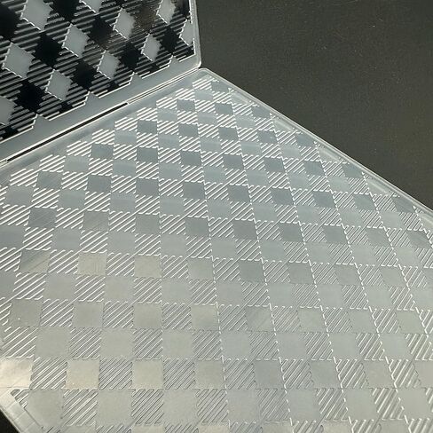 3D Plastic Embossing Folder Template Classic Checkered Pattern Texture 5x7 Inch for Card Making DIY Scrapbooking Paper Crafting Handmade Crafts Scrapbooking Arts Supplies Scrapbook Decor in Saudi Arabia