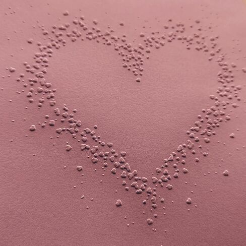 3 Pcs of Plastic Embossing Folder 6x6 Inch Love Hearts Paper Crafts Plastic Textured Impressions for Card Making Scrapbooking in Saudi Arabia