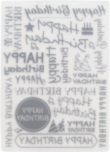 Mormchlots 5X7inch مجلد النقش البلاستيكي ثلاثي الأبعاد، قالب زهر محكم مجلد النقش الأزهار، تصميم مجسم لسجلات القصاصات/صنع البطاقات/مستلزمات الفنون (الورد) in Kuwait