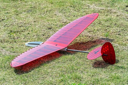 طائرة شراعية من خشب البلسا FD12 مقاس 1200 مم جناحيها Windrunner F3K Discus Launch Glider، طقم طائرة RC للبالغين، بناء DIY والطيران البهلوانية (مجموعة + خدمات + حزمة أفلام + حقيبة) in Saudi Arabia