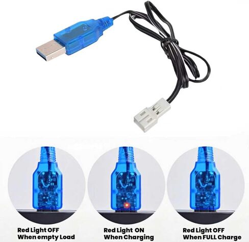 3.7 فولت كابل الشاحن 1S USB شاحن بطارية مع موصل PH2.0 ل 3.7 فولت RC قوارب سيارات شاحنات طائرات بدون طيار بطارية ليثيوم بو RC شاحن بطارية in Kuwait