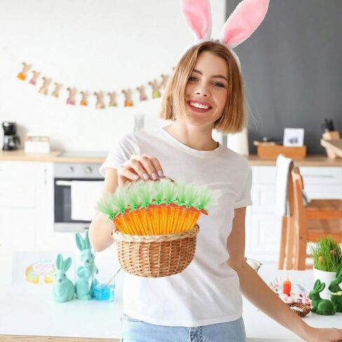 Jenaai 24 Pcs Easter Mini Carrot Bubble Wands Easter Egg Fillers Basket Stuffers Bubbles Bulk for Prizes Goodie Bag Stuffers Party Favors Outdoor(Dreamy) in Saudi Arabia