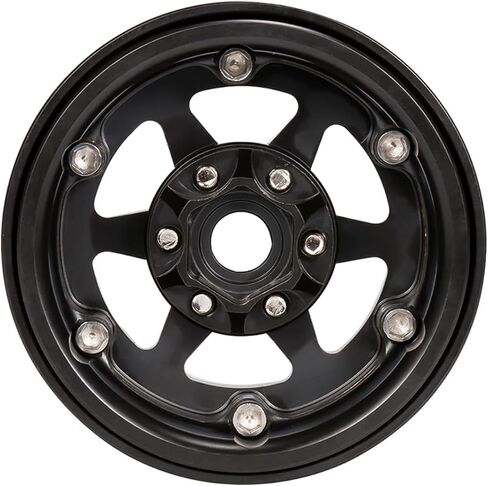 1.9 Beadlock Wheels,4pcs 958g Brass Heavy Wheel Rims for 1/10 RC Crawler TRX4 TRX6 Capra SCX10 D90 VS4-10 Gen8 CC01 Upgrades Accessories in Saudi Arabia