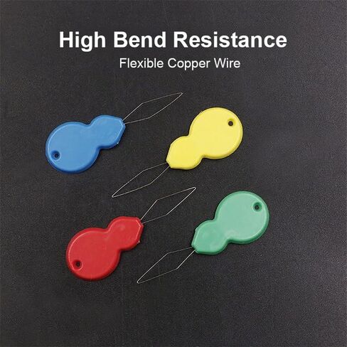 5Pcs Needle Threaders, Gourd Shaped Plastic Wire Loop DIY Needle Threader Hand Machine Sewing Tool for Sewing Crafting for Needle Work, Sewing Machine, Embroidery, Cross-Stitch, 5 Colors in Saudi Arabia