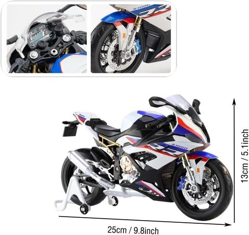 1:9 Racing Motorcycle Car Model for BMW S1000RR Adult Die Cast Collection Decoration Gift in Saudi Arabia