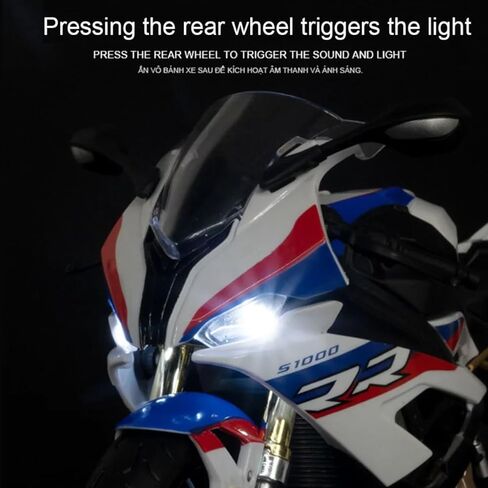1:9 Racing Motorcycle Car Model for BMW S1000RR Adult Die Cast Collection Decoration Gift in Saudi Arabia