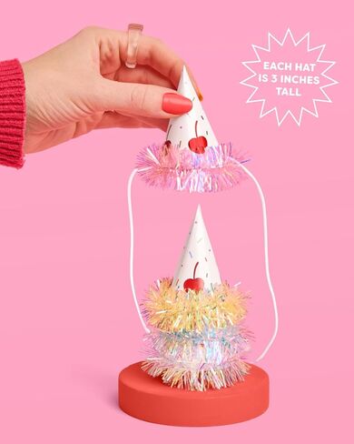 xo, Fetti Mini Party Hats – 10 Party Hats | Dog Cat Birthday, Pet Party, Birthday Cake, Cute Stuffed Animals, Colorful, Fun, Celebration in Saudi Arabia