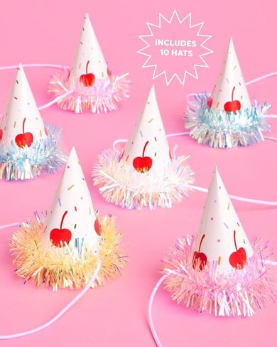 xo, Fetti Mini Party Hats – 10 Party Hats | Dog Cat Birthday, Pet Party, Birthday Cake, Cute Stuffed Animals, Colorful, Fun, Celebration in Saudi Arabia