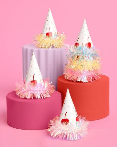 xo, Fetti Mini Party Hats – 10 Party Hats | Dog Cat Birthday, Pet Party, Birthday Cake, Cute Stuffed Animals, Colorful, Fun, Celebration in Saudi Arabia
