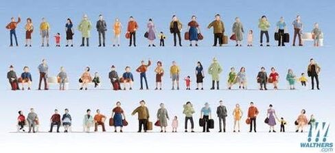 Walthers HO Scale Passengers On the Platform(60-Pack) in Saudi Arabia