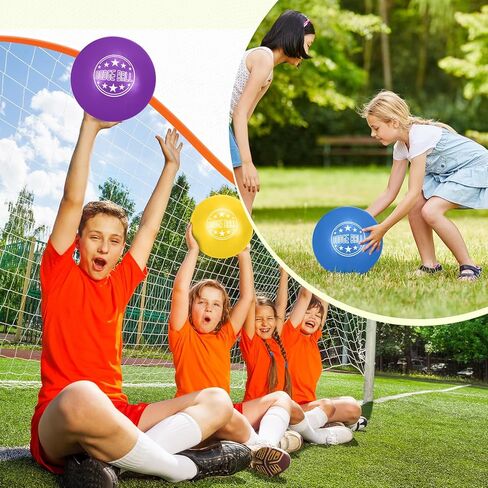 Jerify Foam Dodgeball Set 5 Inch Soft Skin Playground Dodgeballs Bulk, Low Density Foam for Non Sting Dodgeball Sports Equipment for Kids and Adults in Saudi Arabia