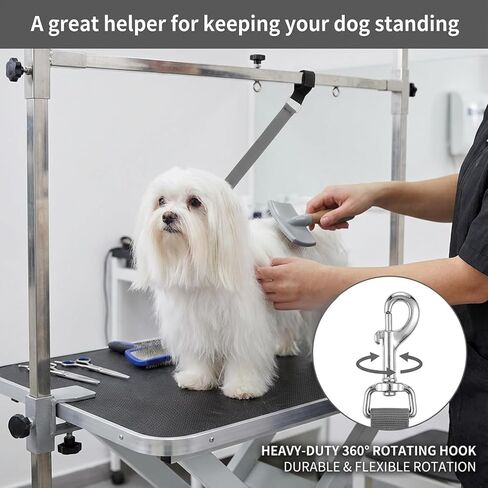 2 PCS Dog Groomers Helper Leash Extension, Adjustable Dog Grooming Grooming Loop Extender, Pet Groomers Helper Arm Extender for Dogs Bathing Accessories in Kuwait