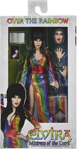 NECA Elvira - 8" Clothed Figure - Somewhere Over The Rainbow Elvira (Pride) in Saudi Arabia