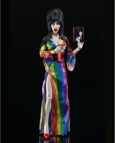 NECA Elvira - 8" Clothed Figure - Somewhere Over The Rainbow Elvira (Pride) in Saudi Arabia