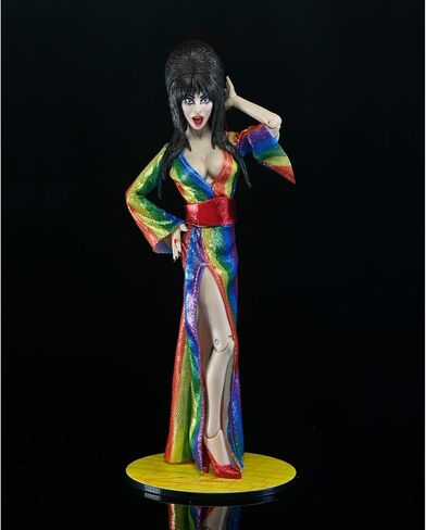 NECA Elvira - 8" Clothed Figure - Somewhere Over The Rainbow Elvira (Pride) in Saudi Arabia