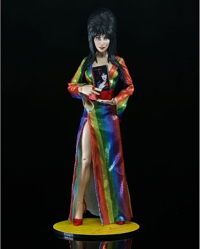 NECA Elvira - 8" Clothed Figure - Somewhere Over The Rainbow Elvira (Pride) in Saudi Arabia