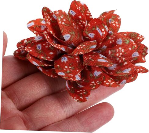 DOITOOL 40pcs Pet Flower Bow Tie Collar Charms for Dogs and Cats Lightweight Floral Accessories for Pet Grooming for Birthdays Christmas and Special Occasions in Saudi Arabia