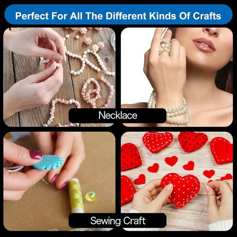 3 Roll Invisible Thread, 820 Feet Fishing String, 0.2mm Invisible String, Clear Nylon Thread for Fishing Line and Sewing Beading in Saudi Arabia