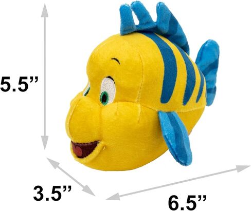 Buckle-Down Disney Dog Toy, The Little Mermaid Flounder Full Body Pose, Plush in Saudi Arabia