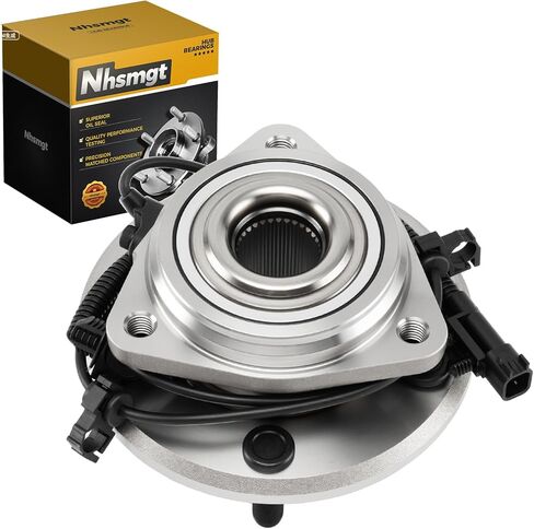 Front Wheel Hub and Bearing Assembly Compatible with Wrangler 2007 2008 2009 2010 with ABS 5 Lug 2pcs 513272 in Saudi Arabia
