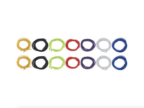 550" Stretch Elastic For Face Mask Ear/Head Loops (Pre-Cut In 14 x 100cm Pieces) - Stretchy String Material - DYI Face Mask Ingredient - Enough Elastic Strip For Over 50 Masks in Saudi Arabia