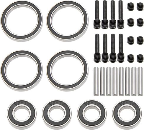 MEUS RACING 1/10 RC Steel CVD Driveshaft Front Rear Drive Shaft Set (#8654, #7758, #8950X, #8951) for Traxxas Maxx Slash RC Upgrades in Saudi Arabia