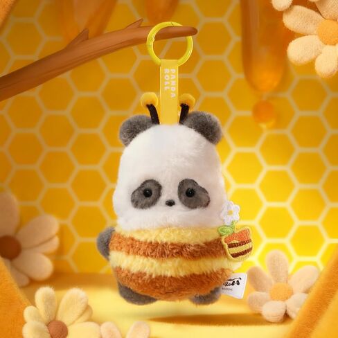 52TOYS Panda Roll Happy Weekend Series Blind Box Stuffed Animal Plush Toy with Soft and Adorable Design, 1PC Perfect for Cuddling, Display, and Unique Posing, Ideal Gift for Panda Enthusiasts in Saudi Arabia