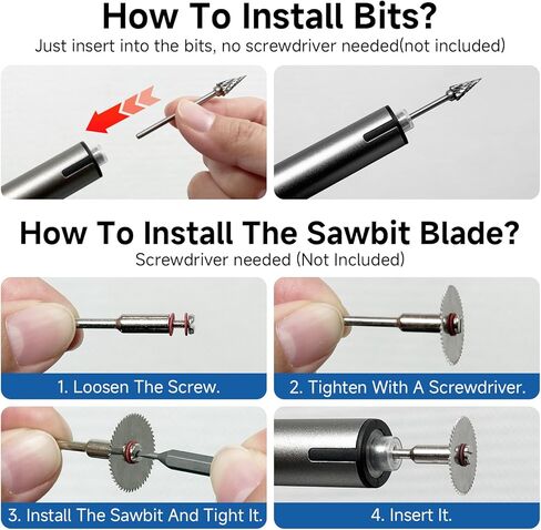 Cordless Electric Engraving Pen with 37 Bits, Portable USB-C Rechargeable Engraver Pen with LED Light - 3-Speed Precision DIY Etching Machine for Wood, Metal, Glass, Plastic, Jewelry & Craft in Kuwait