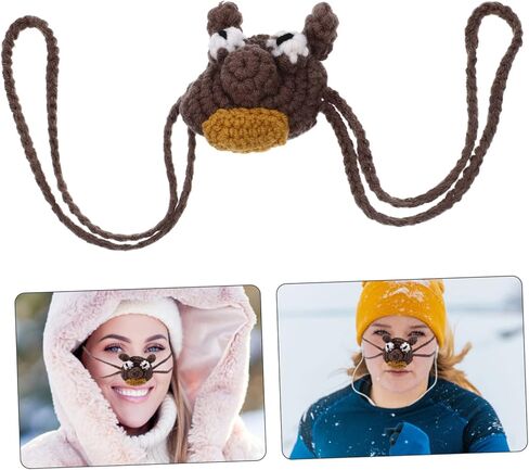 minkissy Adorable Winter Nose Warmer Soft Cozy Nose Protector for Outdoor Use Present for Cold Weather Comfortable Practical Nose Cover for Men and Women in Saudi Arabia