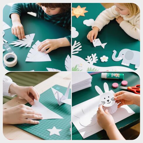 Cardstock 5 × 7 بوصة، 110 ورقة 190 جرامًا للمتر المربع ورق ثقيل الوزن من الورق الأبيض للطابعة، مثالي لدعوات الزفاف، وبطاقات DIY، والبطاقات البريدية، والصور، والفنون والحرف اليدوية in Kuwait