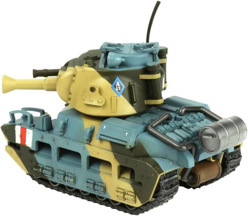 Meng wwt-014 World War Toons دبابة مشاة بريطانية A12 Matilda II أطقم منمذجة، تصميم تجميع سريع، برج قابل للتدوير in Kuwait