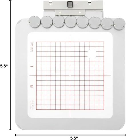 Embroidex Metal/Magnetic Hoop for POOLIN EOC06 Embroidery Machine 5.5" x 5.5" in Saudi Arabia
