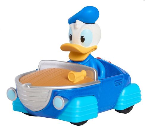 Disney Jr. Mickey Mouse Clubhouse Diecast Car 3-Pack, 3.5-inch Toy Vehicles, Includes Mickey Mouse, Minnie Mouse, and Donald Duck, Toy for Fans, Boys, Kids, Ages 3 and Up by Just Play in Saudi Arabia