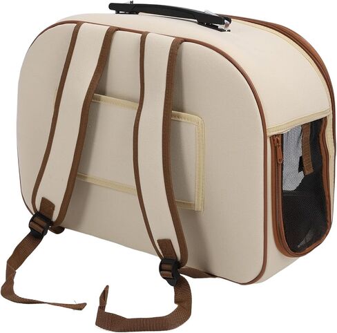 Focket Rolling Cat Carrier, Portable Carrier with Wheels for a Cat Under 12.5kg, Breathable Travel Bag for Walking for Camping Camping Flight in Saudi Arabia