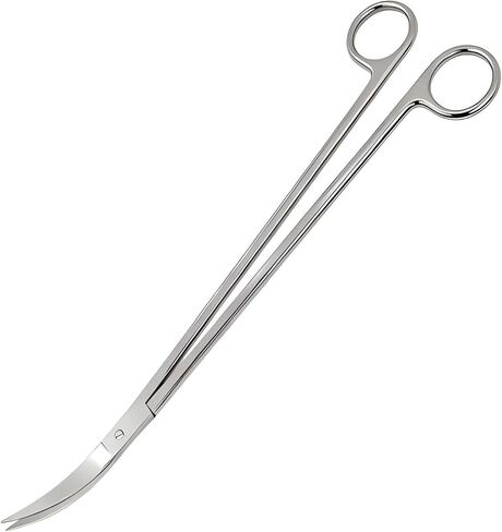 Long Aquarium Scissors for Plants 9.8 inches, Aquascaping Scissors Curved, Aquarium Plant Trimmer, Aquascape Tools, Terrarium Tools for Plants in Saudi Arabia