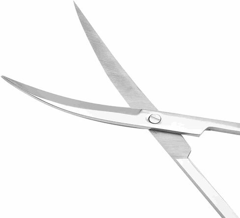 Long Aquarium Scissors for Plants 9.8 inches, Aquascaping Scissors Curved, Aquarium Plant Trimmer, Aquascape Tools, Terrarium Tools for Plants in Saudi Arabia