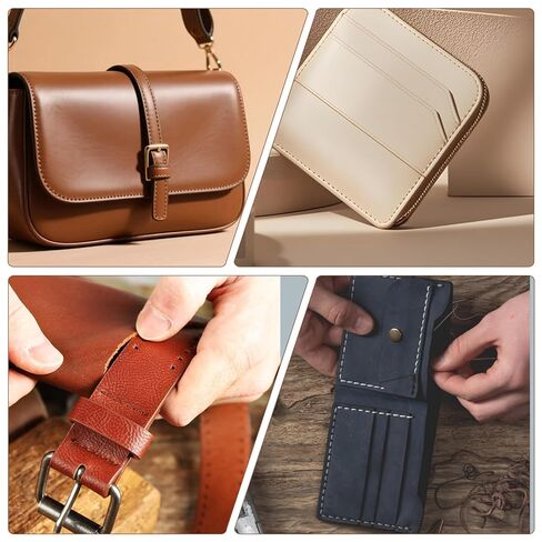 6 قطع من أدوات تقطيع الجلد، أداة قطع جلدية دقيقة مع رأس قطع قابل للاستبدال بطول 49 مم/ 57 مم/ 79 مم/ 88 مم، أداة قطع مستقيمة للأحزمة والحرف اليدوية والعمل بنفسك in Kuwait