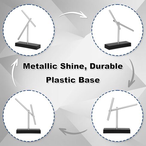 آلة الحركة الدائمة، بندول الفوضى، العصي المتأرجحة، منحوتة الطاقة الحركية، ديكور مكتب المكتب وزخرفة المنزل، هدية للاسترخاء لتخفيف التوتر in Kuwait