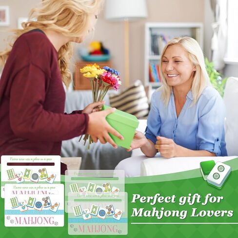 Soulchen 4 Pcs Mahjong Line Finder and Tile Mixer Shufflers 2 in 1 for Mahjong Card Guide and Shuffling, Rules Helper Reader, Plastic Mahjongs Accessories Gifts for Lovers Games Beginner Friendly in Saudi Arabia