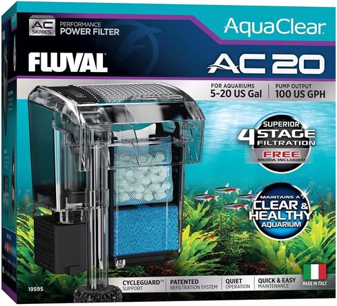 Fluval Add-On Surface Skimmer – Compatible with AC20, AC30 & AC50 Power Filters – Removes Surface Film & Organic Waste – Improves Oxygen Exchange & Water Clarity – Easy Install, Safe for Fish in Saudi Arabia