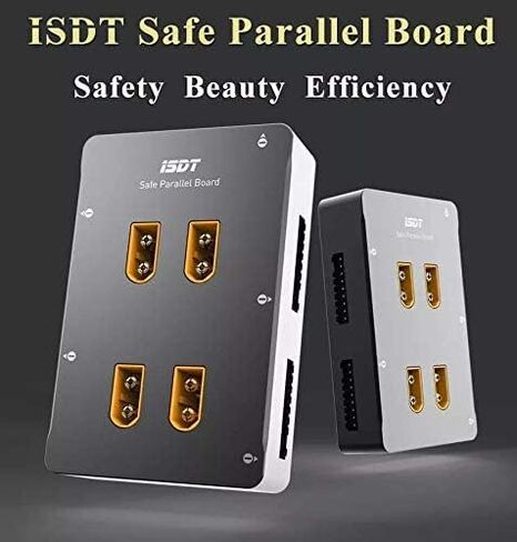 ISDT PC-4860s Lipo Battery Charge Board,1-8S XT60 Safe Parallel Charge Board Balance Charging Plate for RC Battery Charger Lithium Batteries(4 Channels) in Saudi Arabia