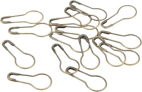 Qiilu Multi Purpose Pins + 1000Pcs Durable Rustproof Alloy Pins + Wide Application Antique Brass Color Small for Clothes + Arts, Crafts in Saudi Arabia