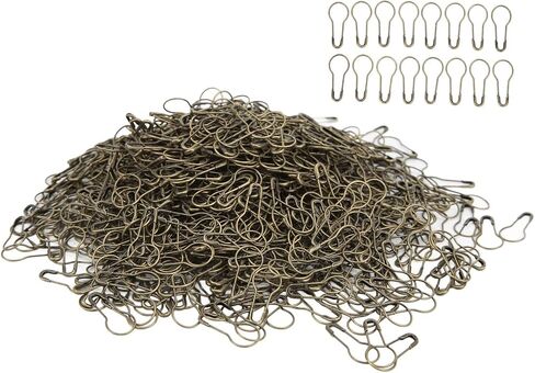 Qiilu Multi Purpose Pins + 1000Pcs Durable Rustproof Alloy Pins + Wide Application Antique Brass Color Small for Clothes + Arts, Crafts in Saudi Arabia