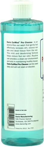 Davis EarMed ProCleanse Ear Cleaning Solution, Alcohol-Free, 12 oz in Saudi Arabia
