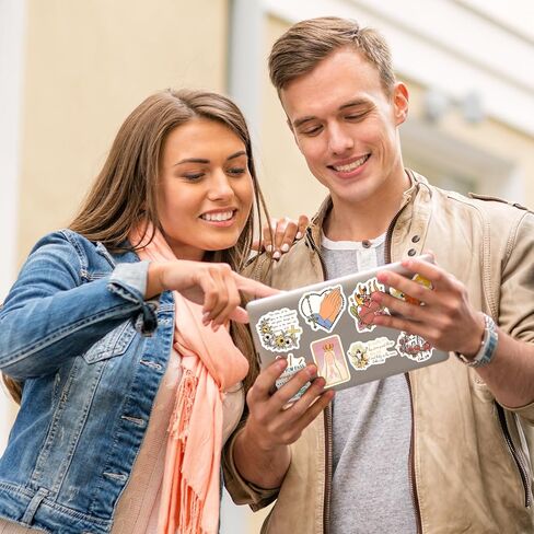 SigyoJeom 400PCS Catholic Stickers, Waterproof Bible Jesus Stickers for Kids Adults, Saint Vinyl Decals for Water Bottle Scrapbook Laptop, Catholic Gift, Virgin Mary Sacred Heart in Kuwait