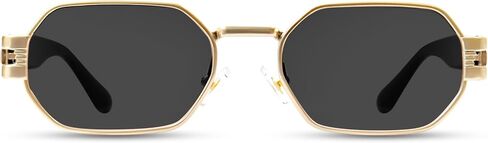نظارات شمسية بيضاوية للنساء للنساء المعادن العصرية الصغيرة Y2K Girls Girls Sun Girls Vintage 90s Shades UV400 حماية in Saudi Arabia